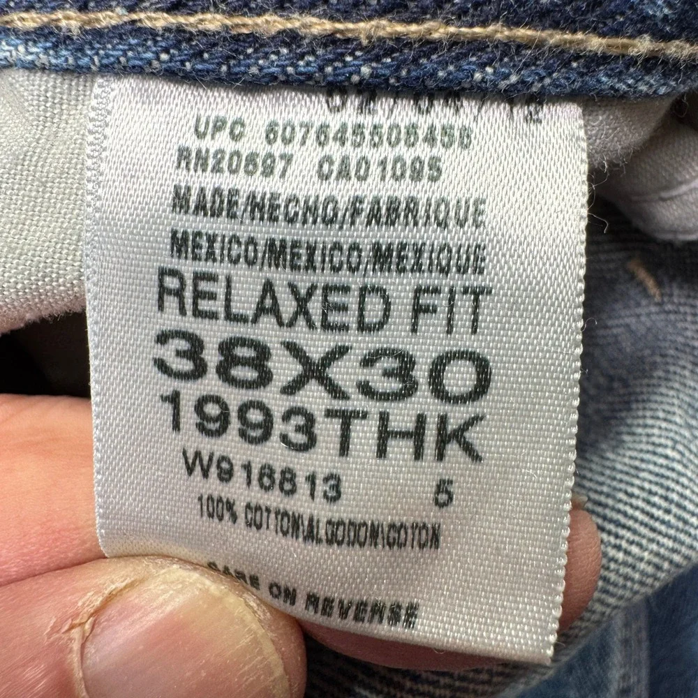 Dickies Carpenter‎ Jeans Mens 38x30 Relaxed Fit Denim Painter Workwear Pants
